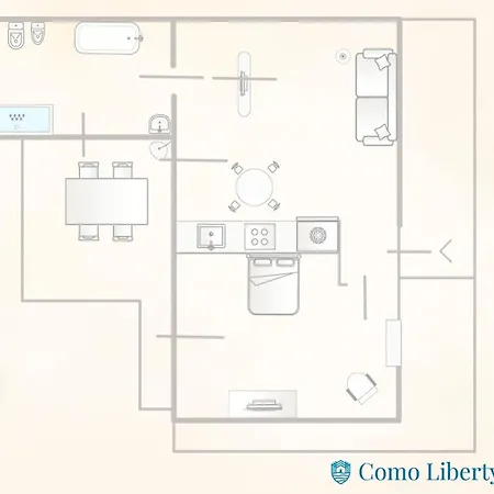 Liberty - Gatsby By Rent * Como